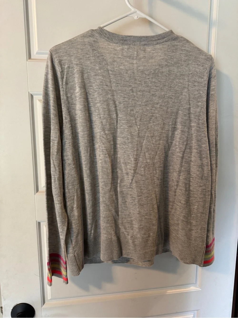 Lisa Todd Linen Blend Flamingo Sweater